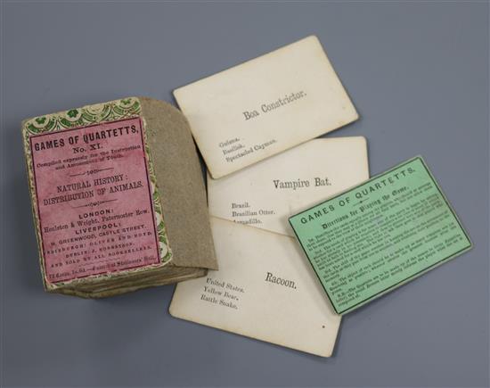 An H. Greenwood Card Games of Quartetts No.XI